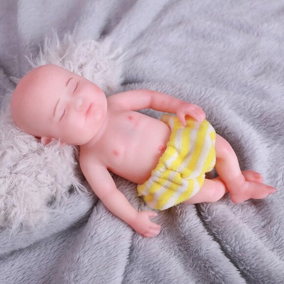 🆕 16 inches Soft Vinyl Body Realistic Reborn Baby Boy Doll - Picture 5 of 6